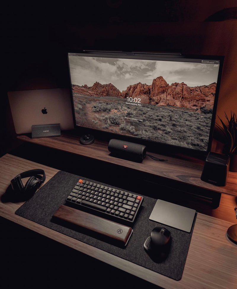 Desk Mat - Grey