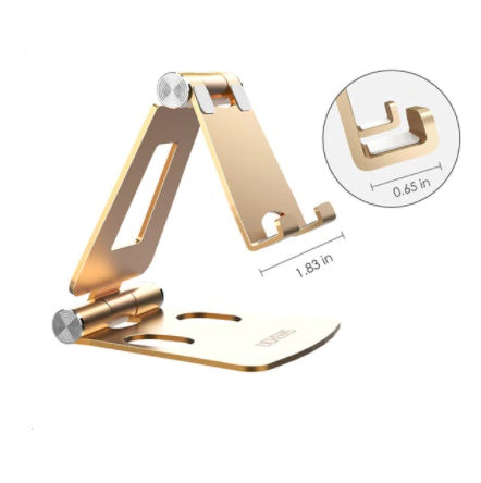 Foldable Phone Stand - Gold