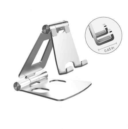 Foldable Phone Stand - Silver