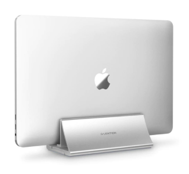 Vertical Laptop Holder - Silver