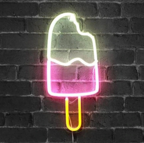 Led Neon Sign "Ice Lolly"